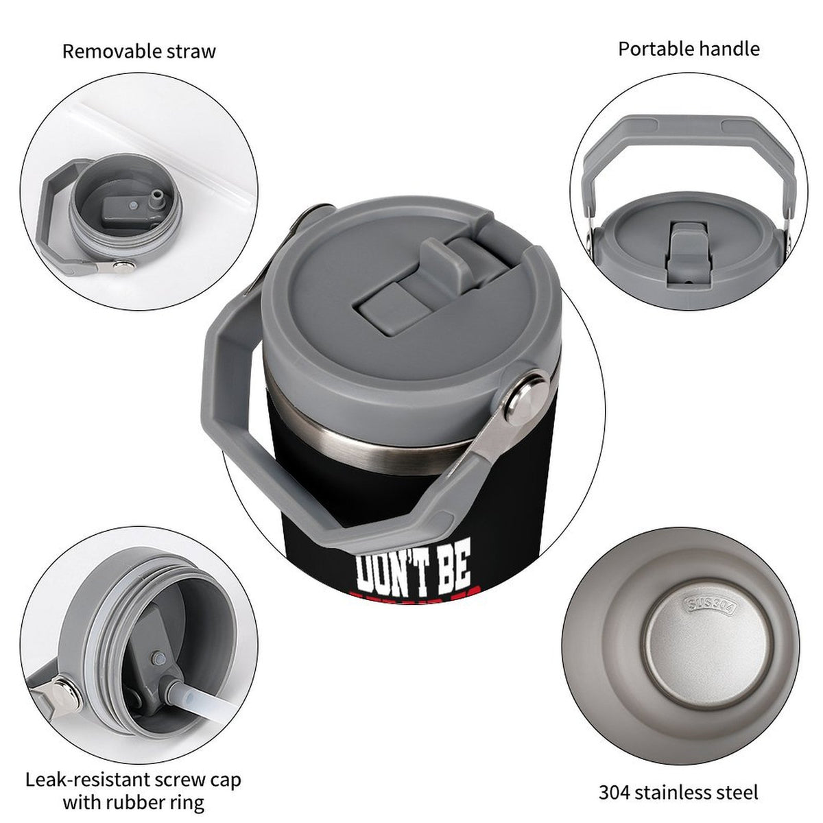 Insulated Water Bottle - Fearless