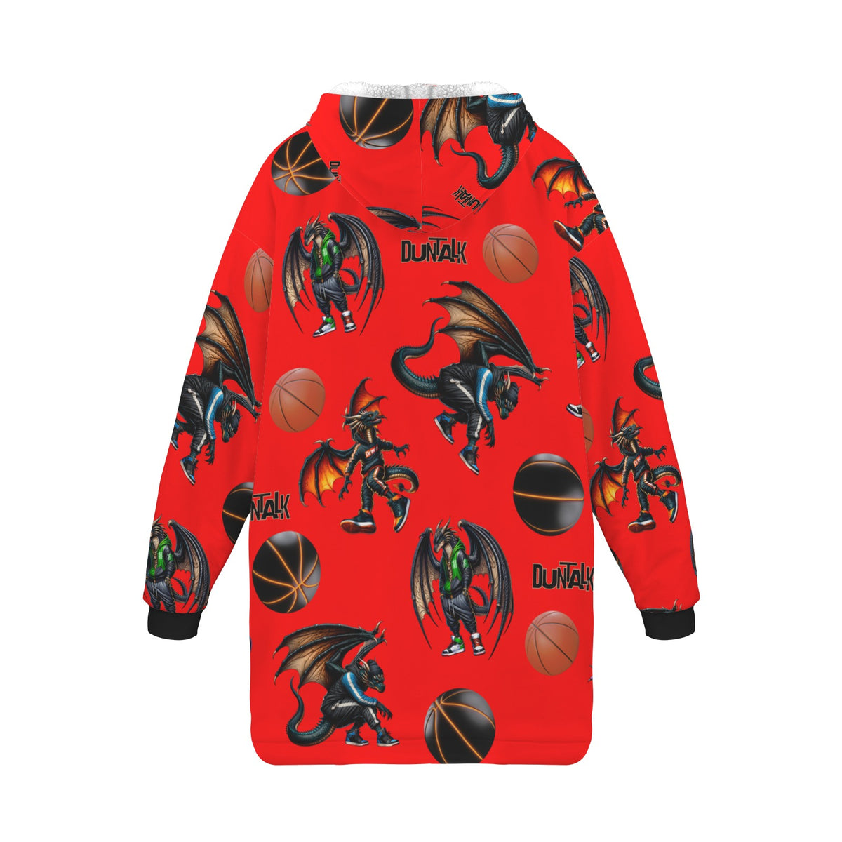 Duntalk "Dragon" Hoodie Blanket - 2 Colours Artsadd