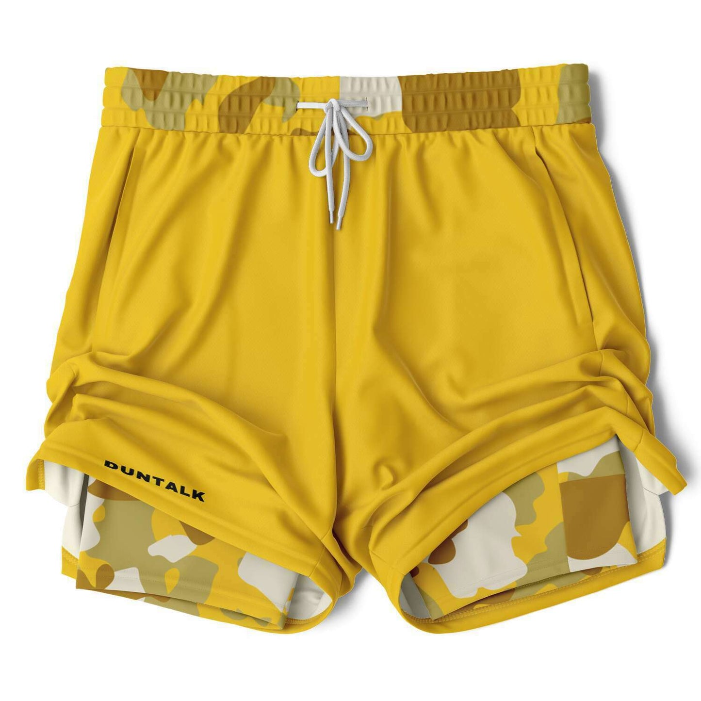 Duntalk "Bench Mob" Unisex 2-in-1 Shorts - Sand