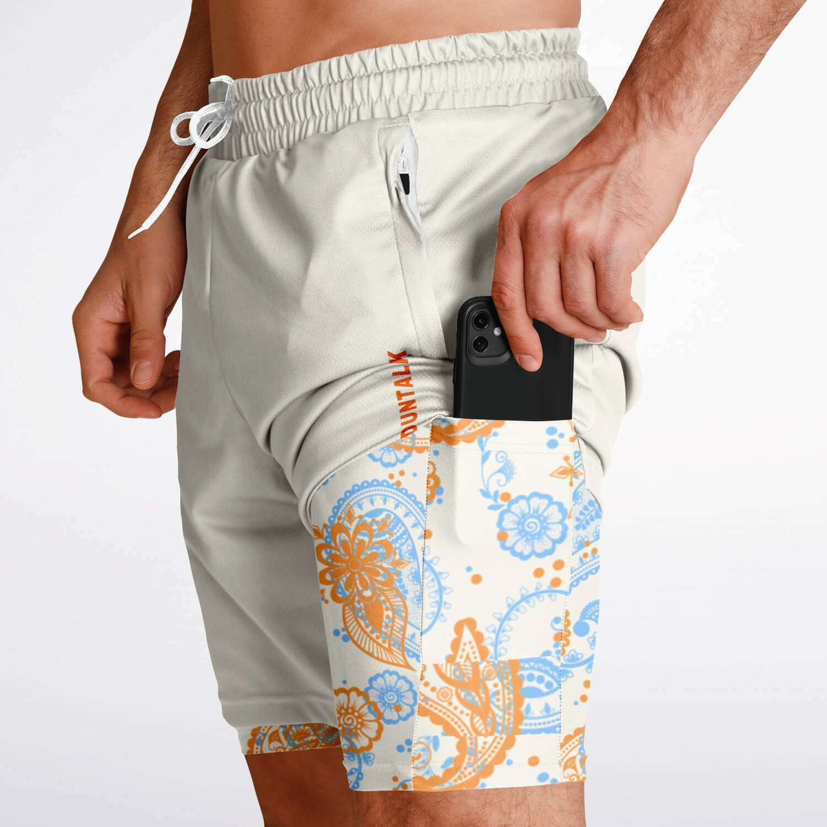 Duntalk "Heat Check" Men's 2-in-1 Shorts Subliminator
