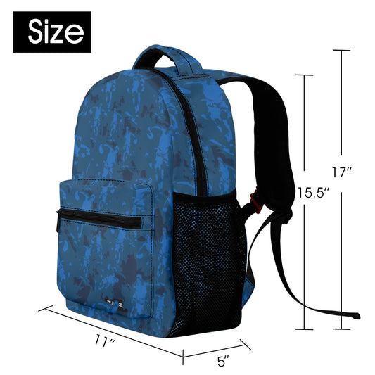 Shifted Backpack - Blue Child Size