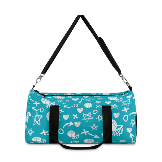Duntalk "Da Gyal Dem" Canvas Basketball Duffle Bag Printify