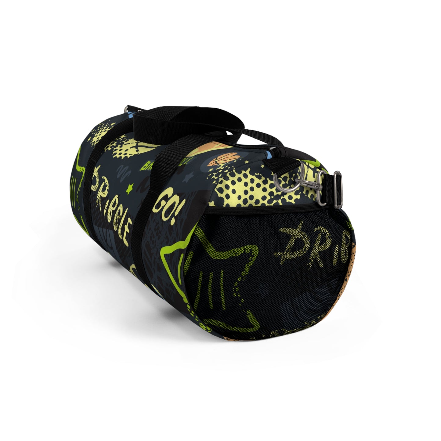 "Sideline" Basketball Graphic Duffle Bag