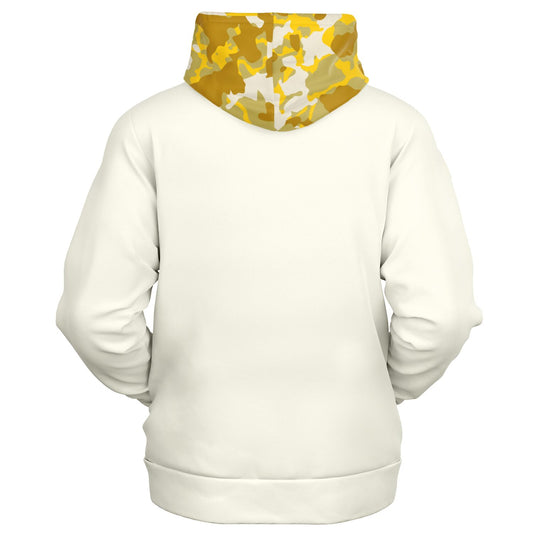 Duntalk "Bench Mob" Basketball Zip-Up Hoodie Jacket - Sand Subliminator