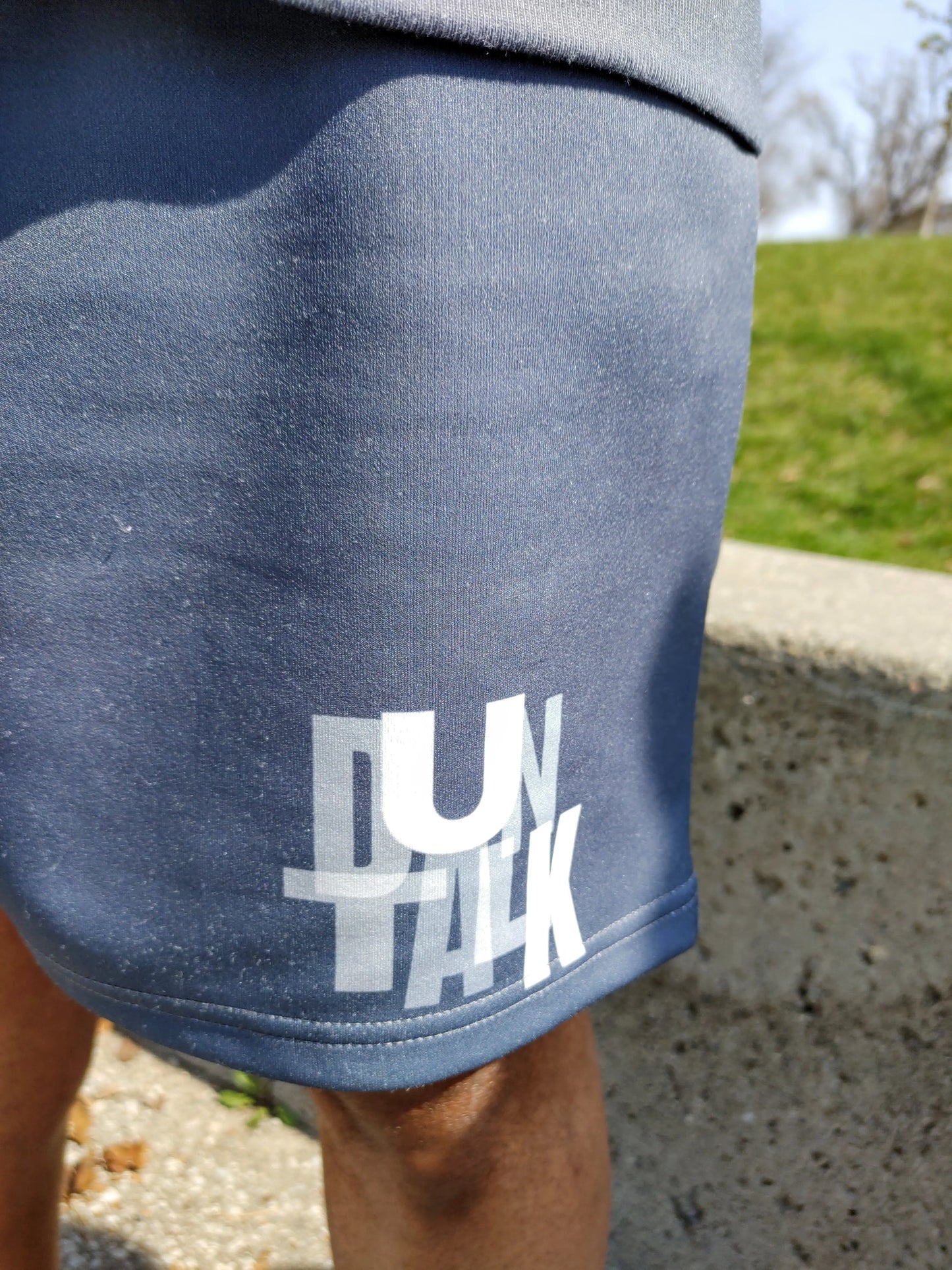 Duntalk "Court Vision" Basketball Mid Shorts - Grey