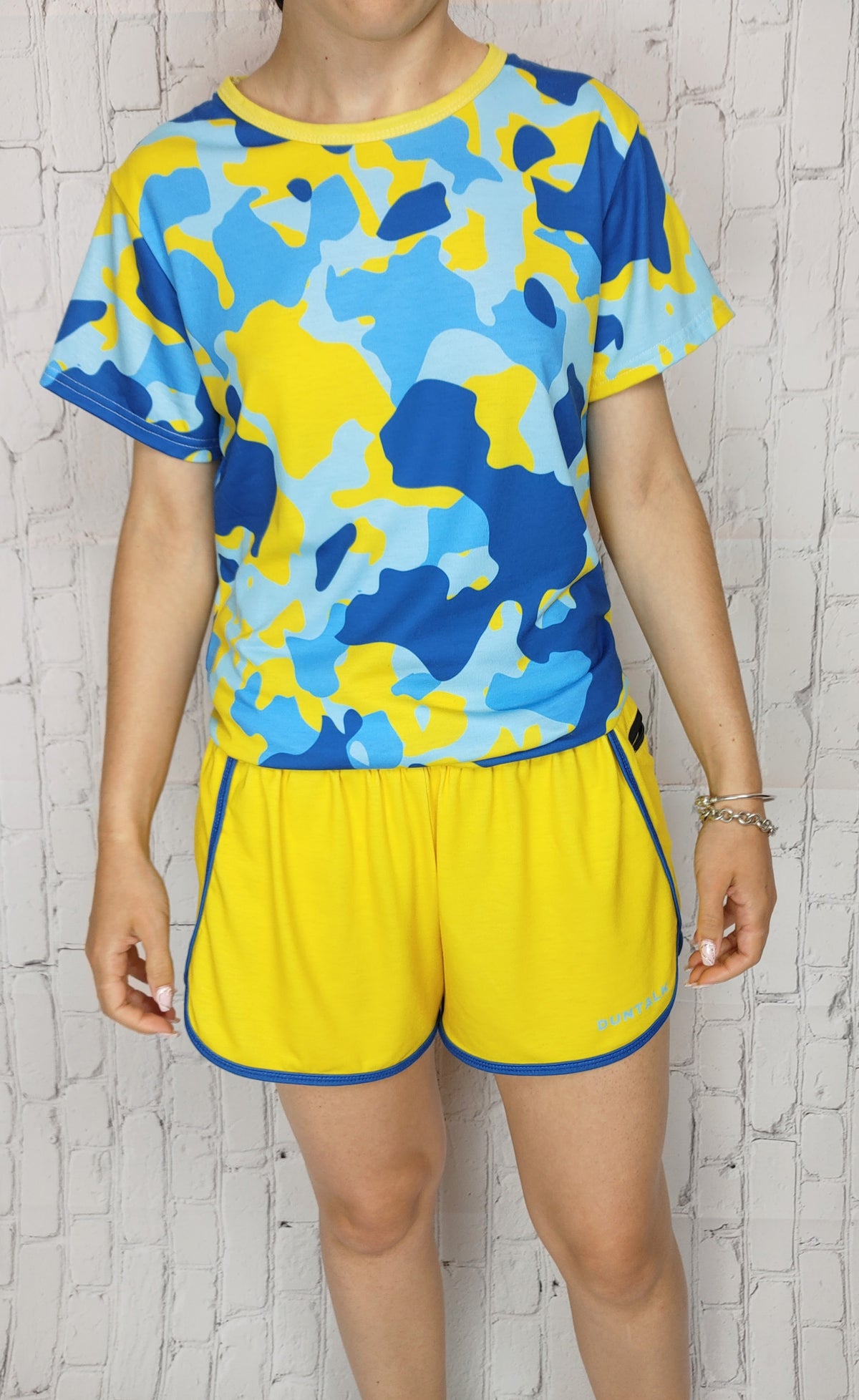 Duntalk "Bench Mob" Women's T-Shirt - Blue e-joyer