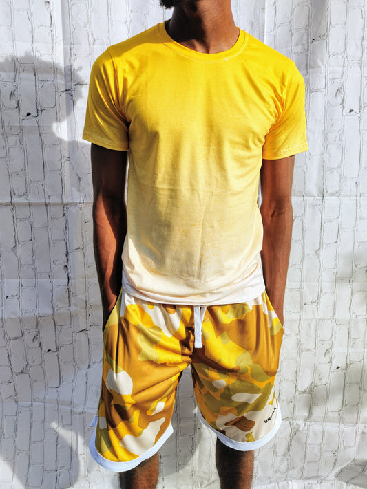 Duntalk "Bench Mob" Basketball Classic Shorts - Sand Subliminator