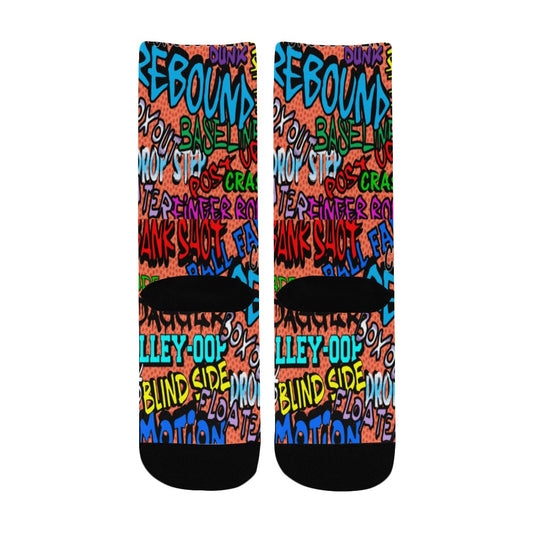 "Ball All Day" Youth Basketball Socks