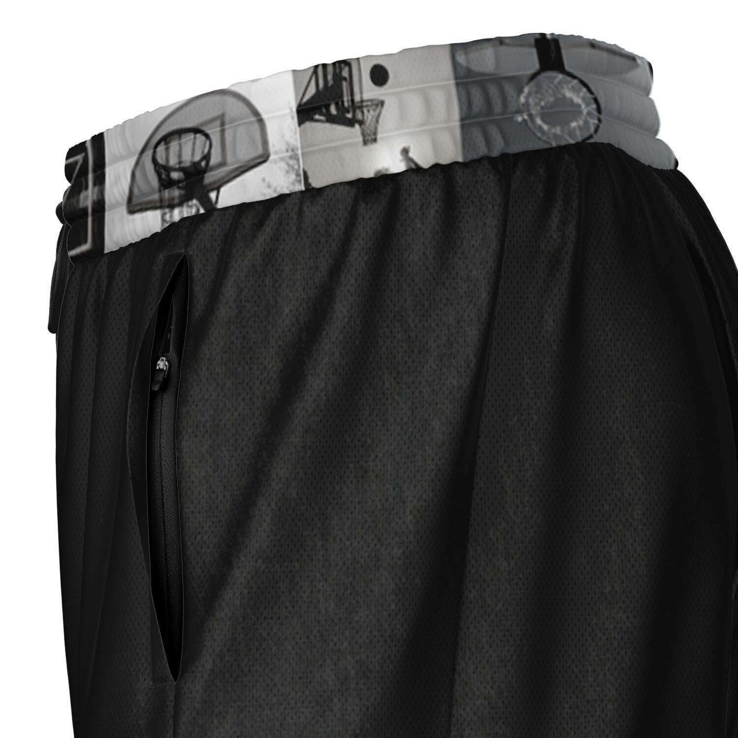 Duntalk "All Net" Men's 2-in-1 Basketball Shorts