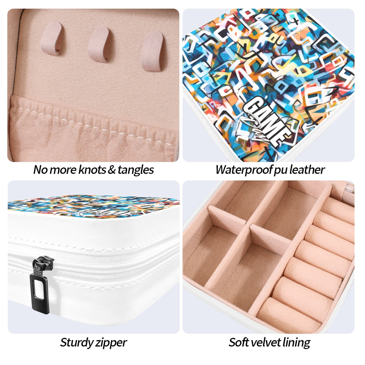 From The Logo Drip Lock Sports Travel Jewelry Box