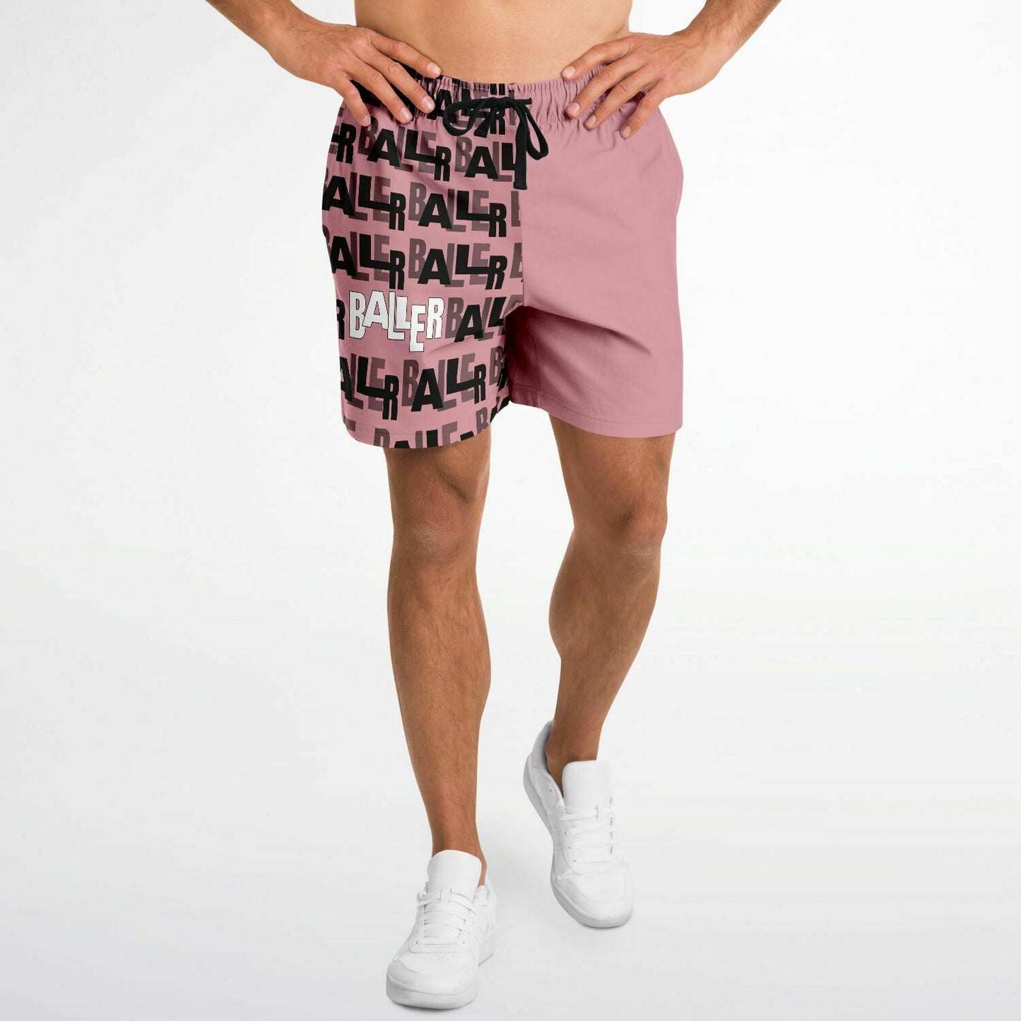 Duntalk "Baller" Basketball Mid Shorts - Black