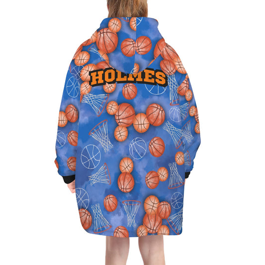 Personalized Hoodie Blanket - H