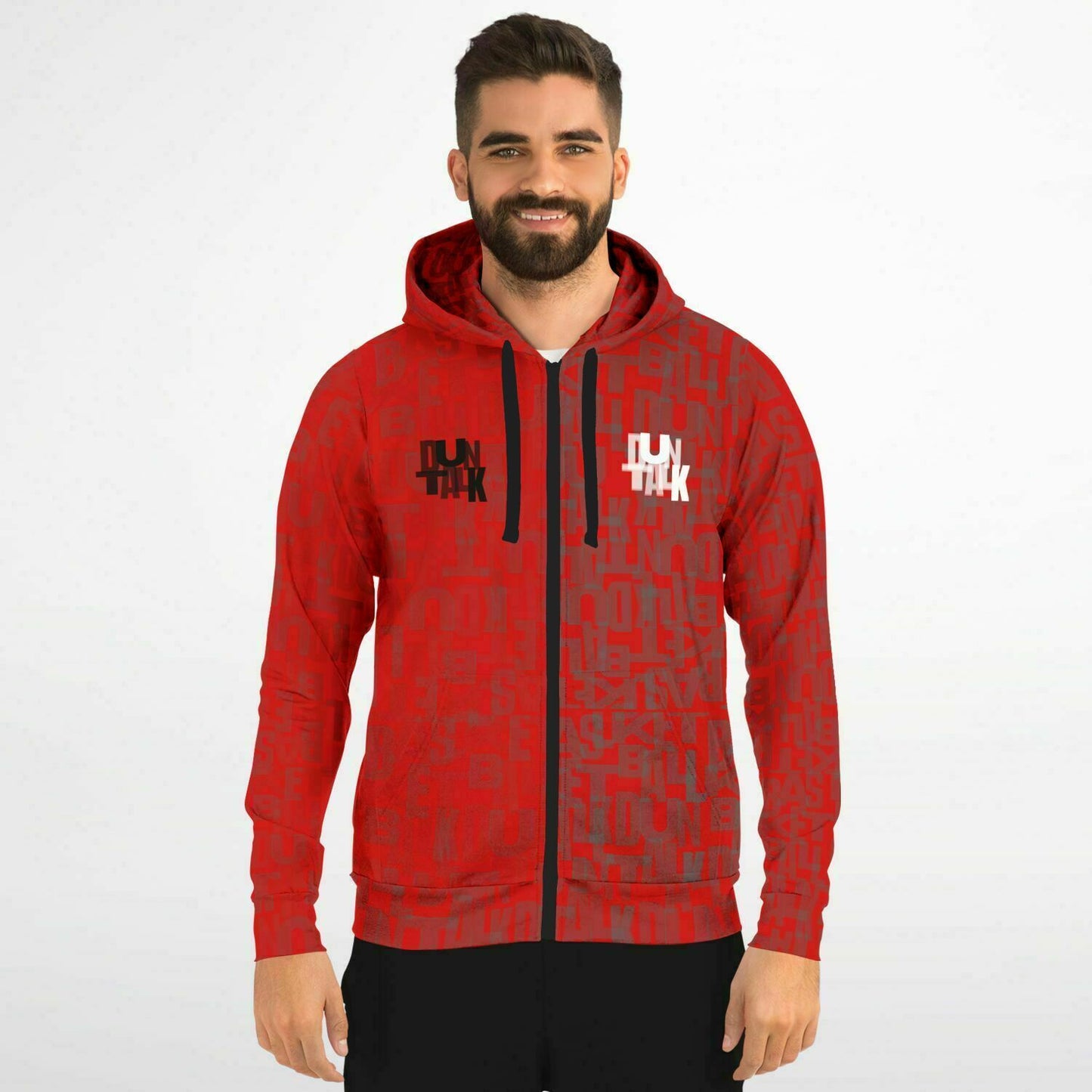 Duntalk "Court Vision" Zip-Up Hoodie - Dual