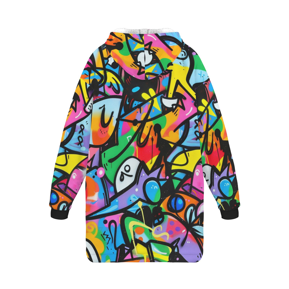 No Rules Basketball Hoodie Blanket