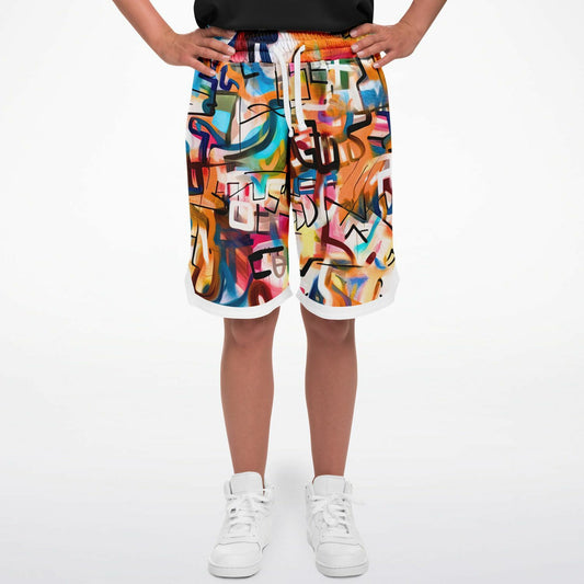 One Stop Classic Basketball Shorts - Red