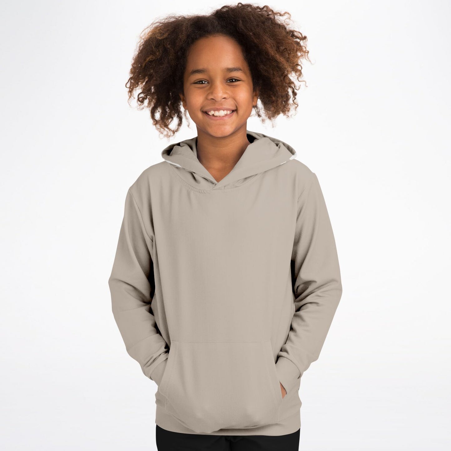 Duntalk "Tournament" Basketball Youth Hoodie Beige