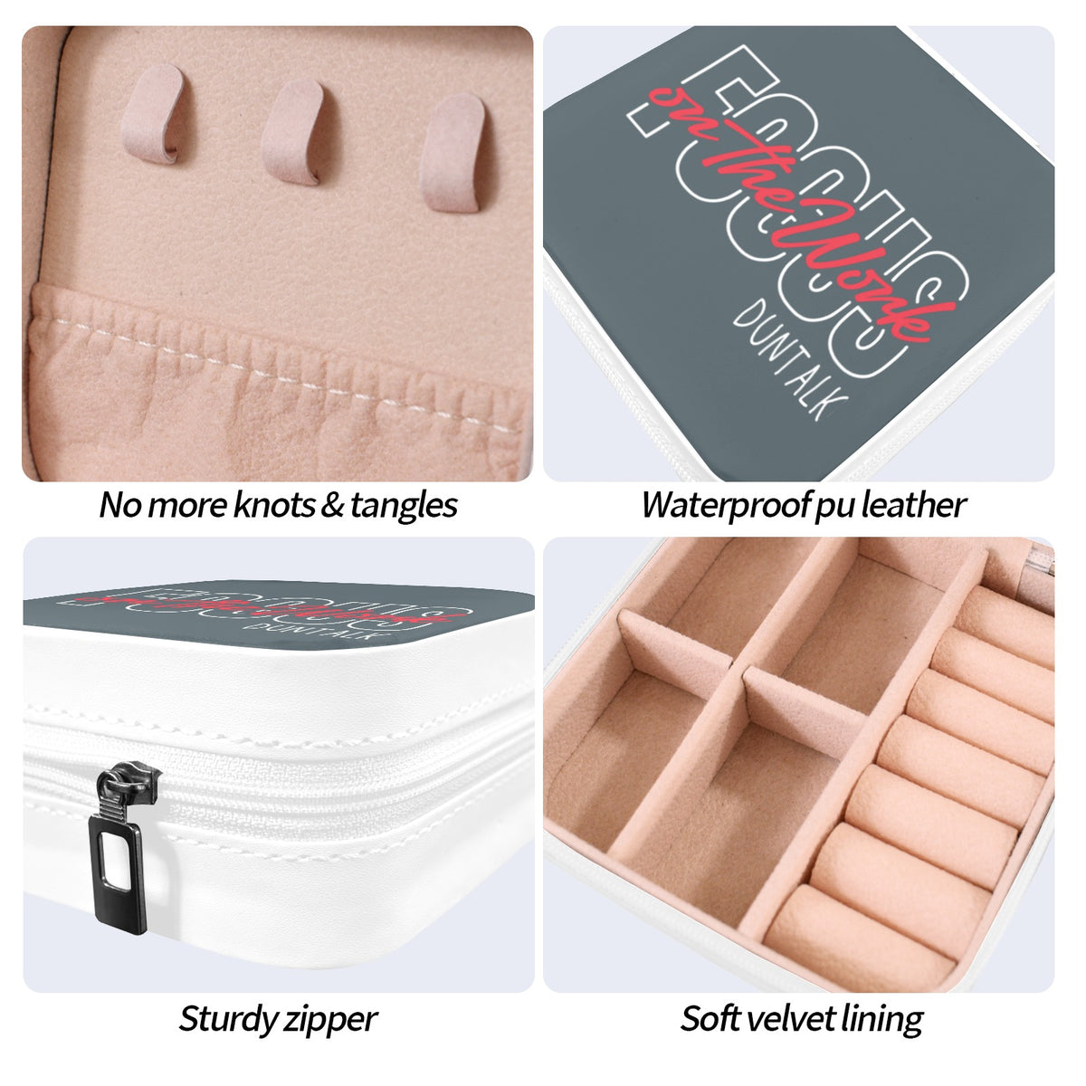 Focus Drip Lock Sports Travel Jewelry Box
