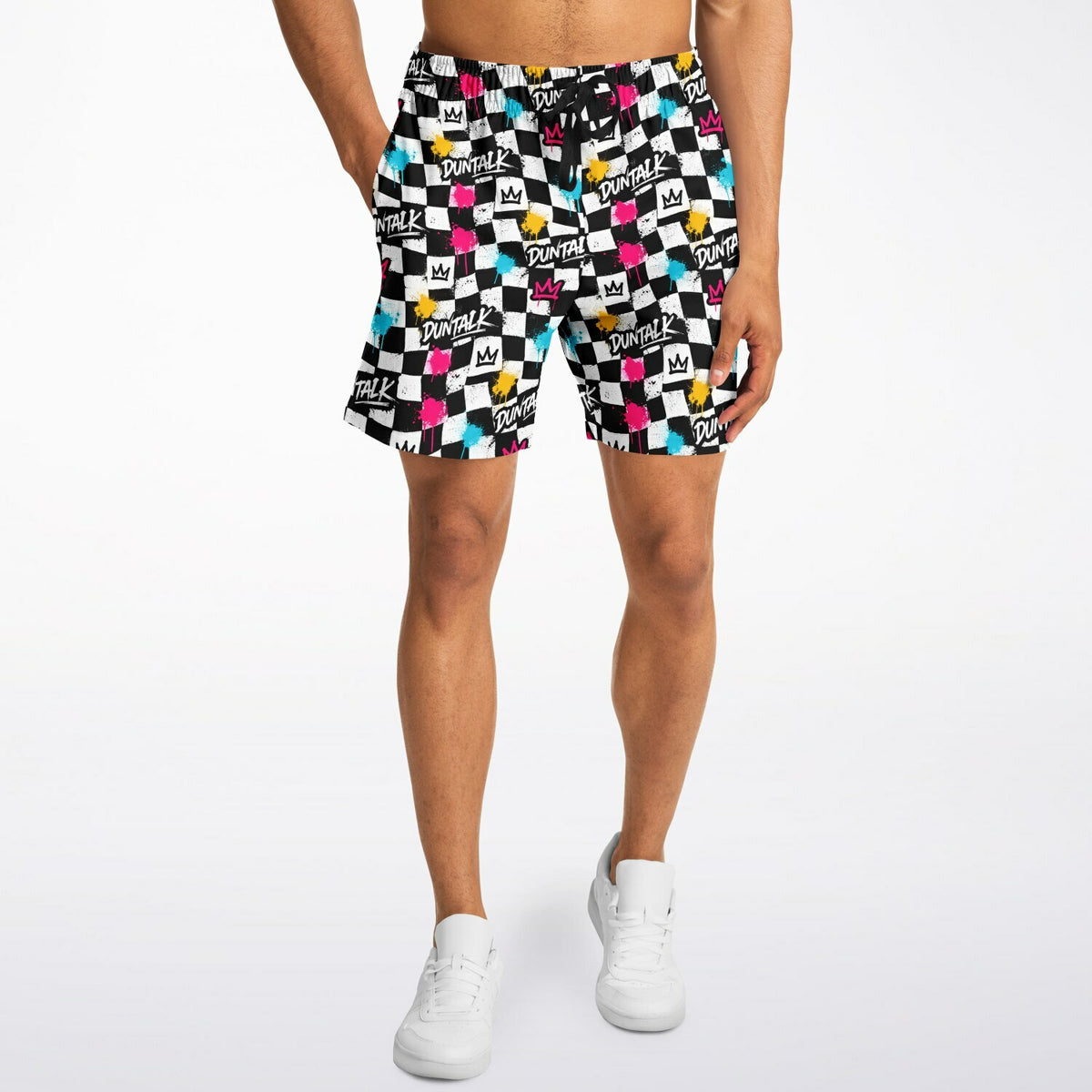 Check Mate Mid Shorts