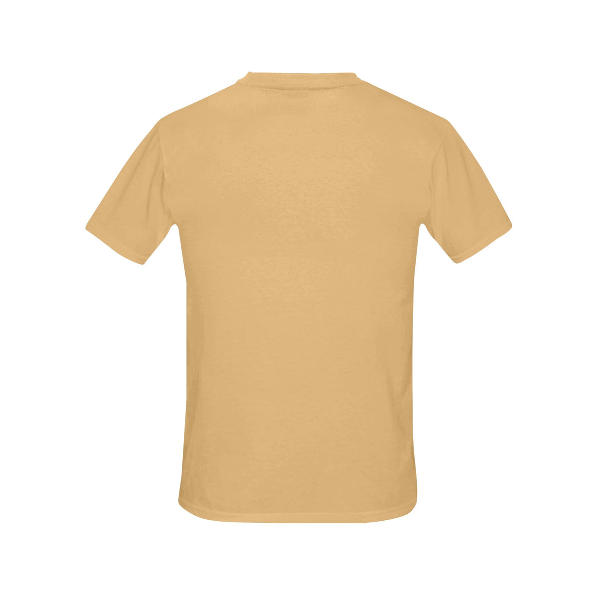 Black Top Adult T-shirt - Gold