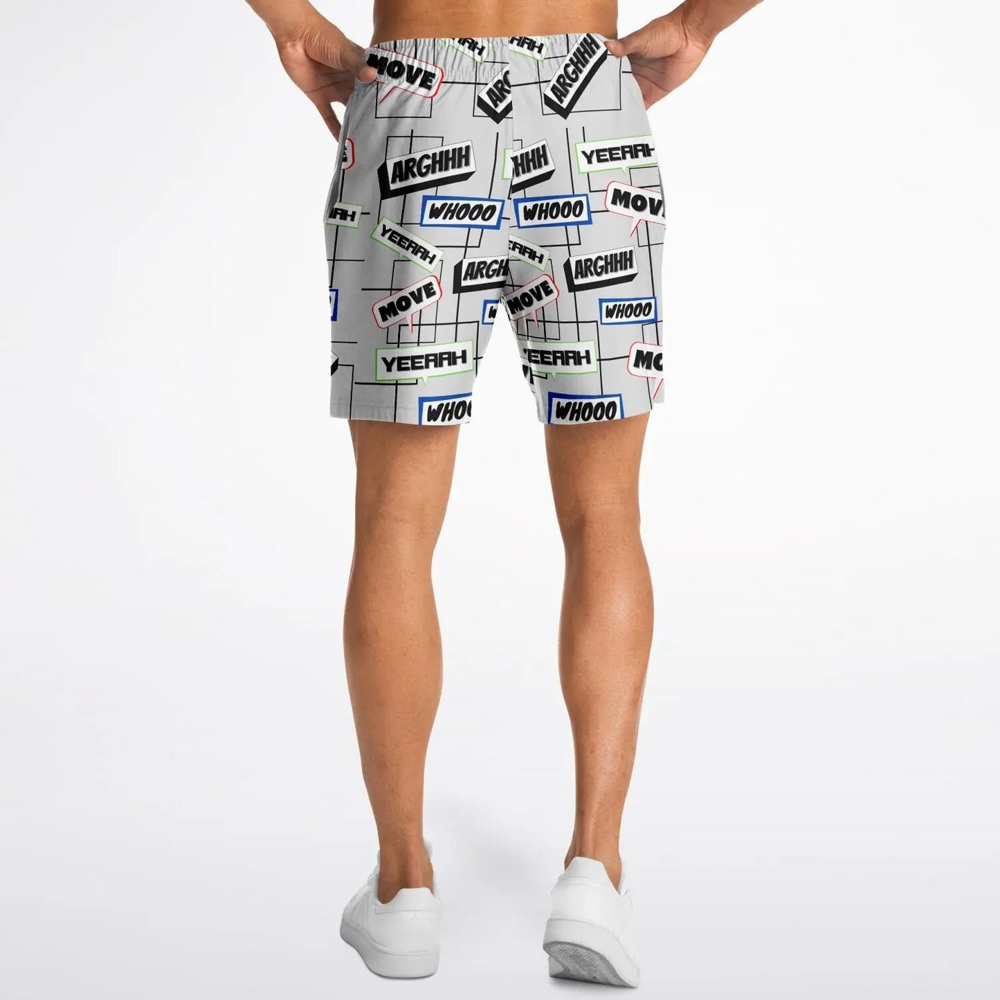 Duntalk "Arghh" Basketball Mid Shorts