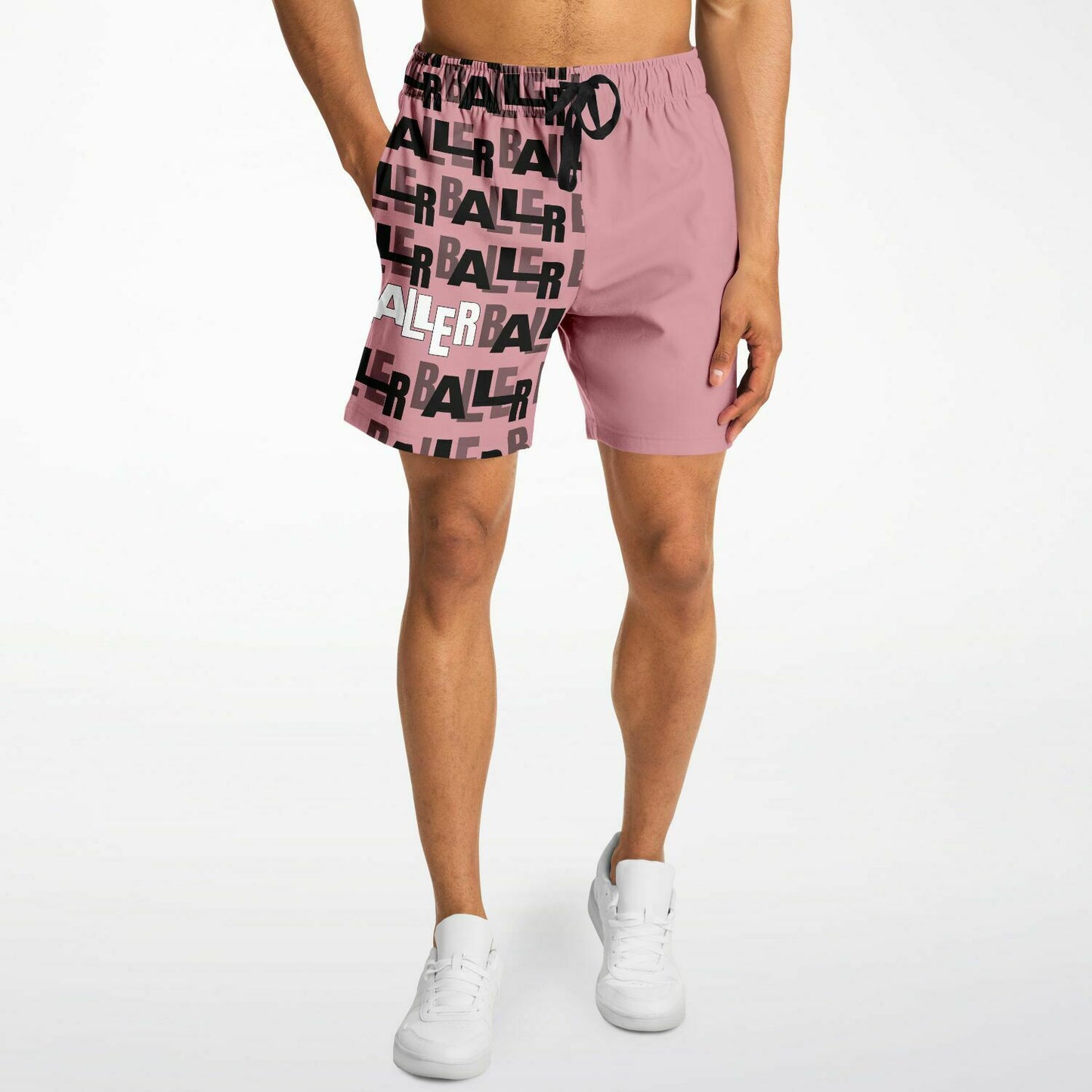 Duntalk "Baller" Basketball Mid Shorts - Black
