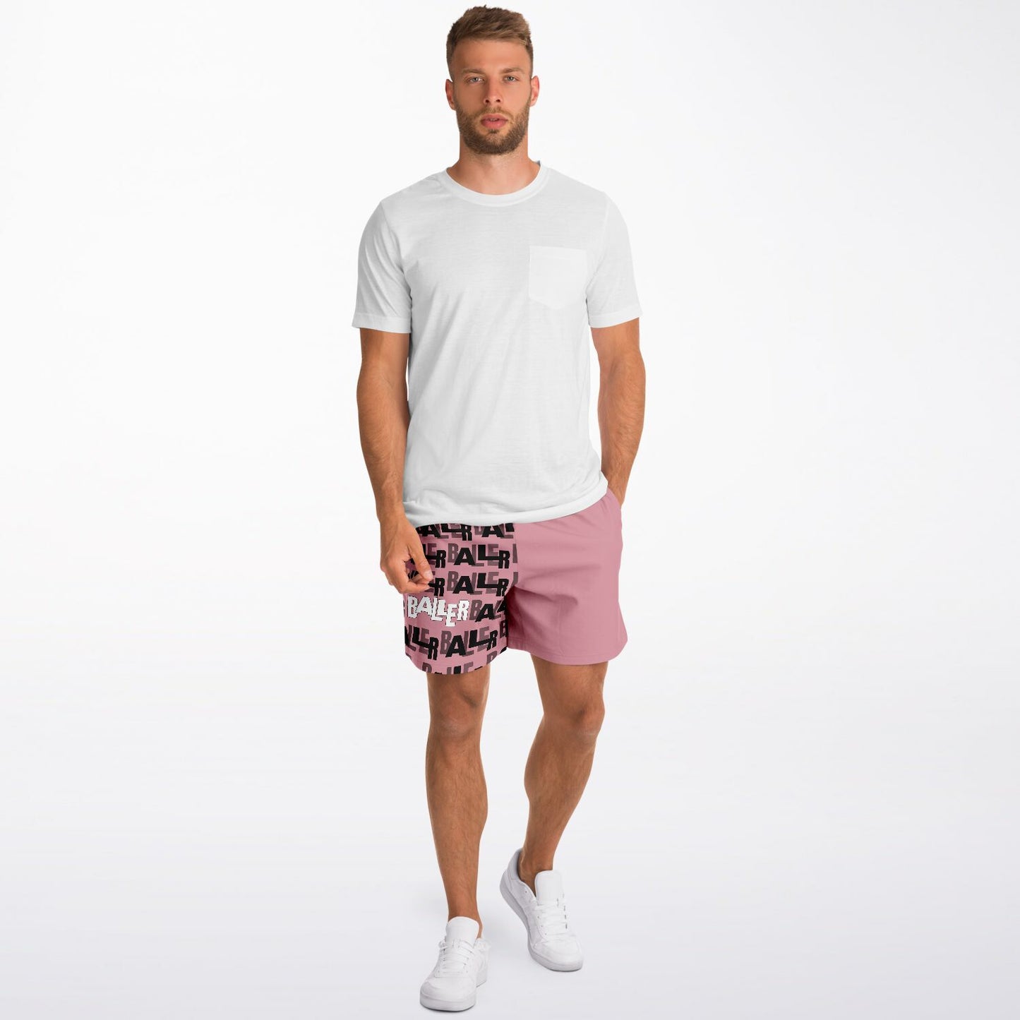 Duntalk "Baller" Basketball Mid Shorts - Black