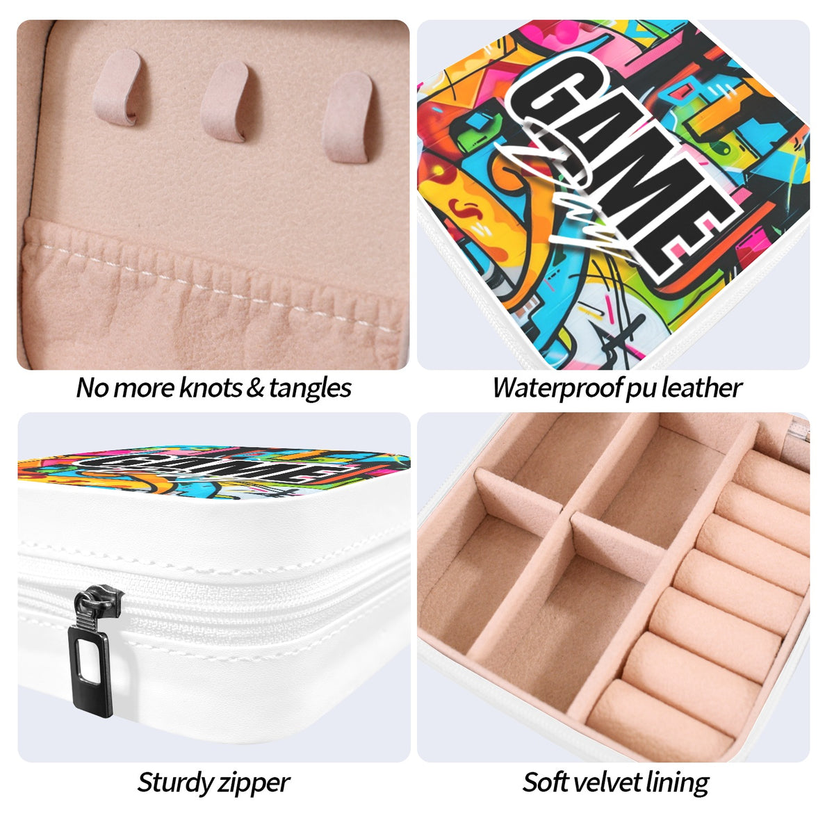 Game Day Drip Lock Sports Travel Jewelry Box