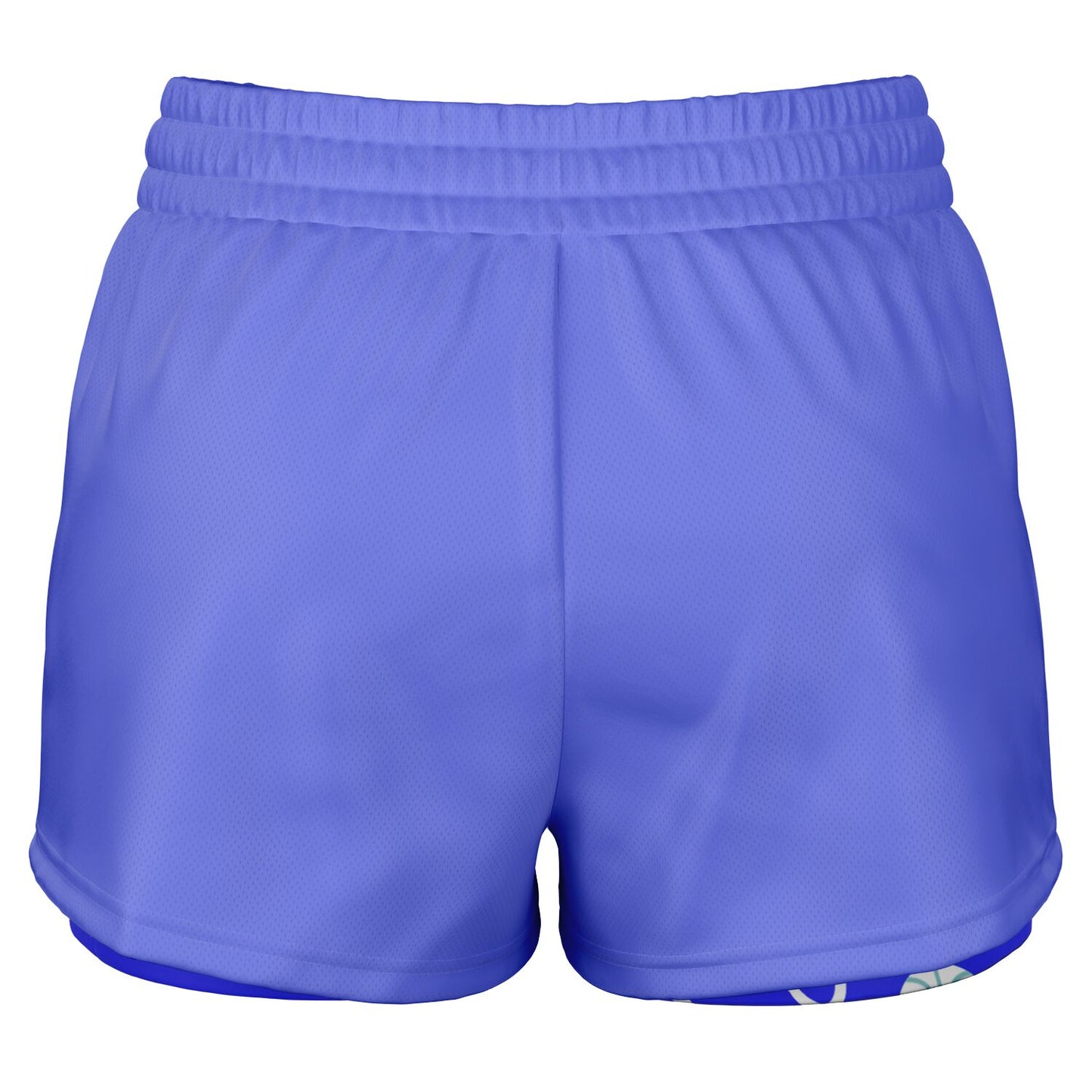 Duntalk "Da Gyal Dem" Basketball Women's 2-in-1 Shorts - Blue