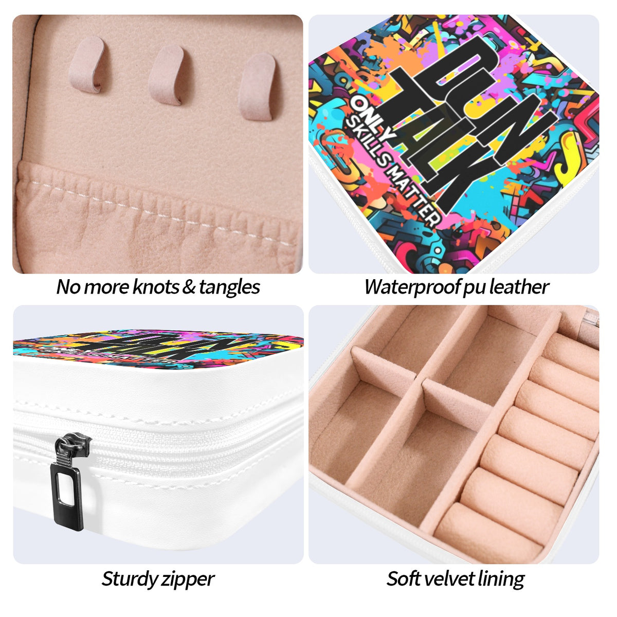 Logo Drip Lock Sports Travel Jewelry Box