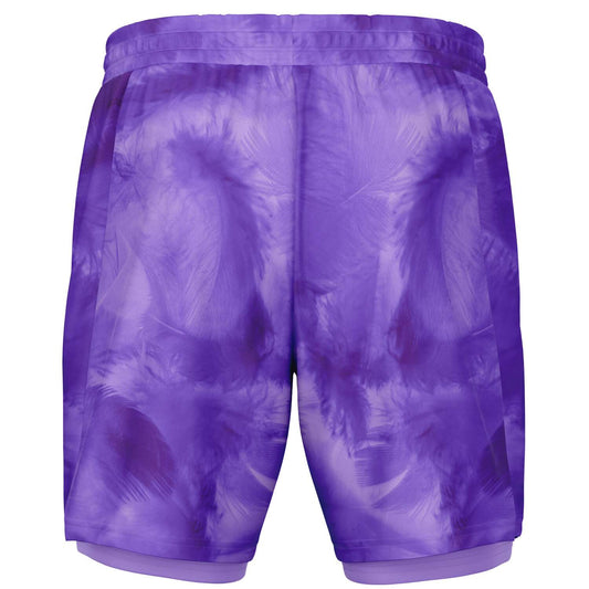 Duntalk "Reflections" 2-in-1 Basketball Shorts Subliminator