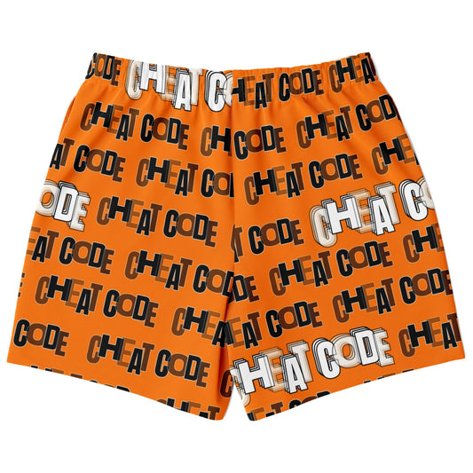 Duntalk "Cheat Code" Basketball Mid Shorts Subliminator