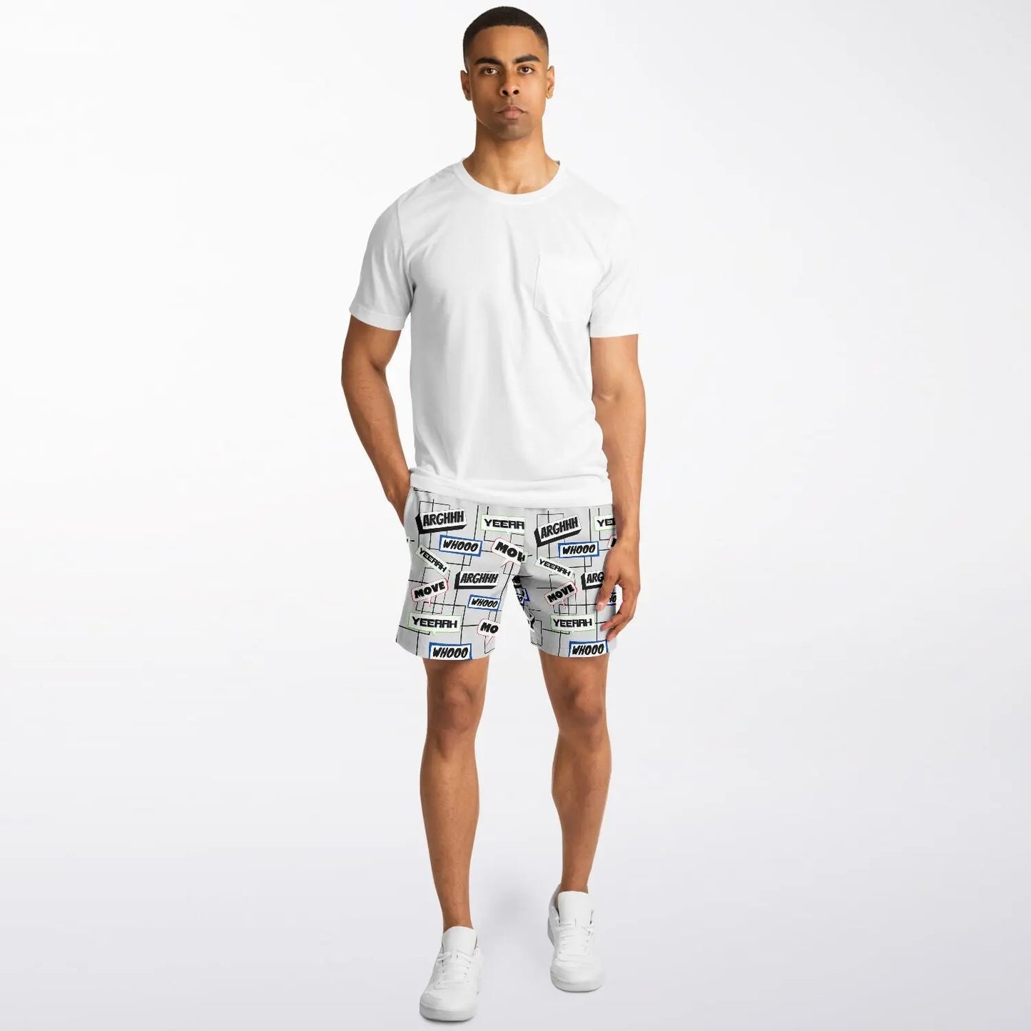 Duntalk "Arghh" Basketball Mid Shorts