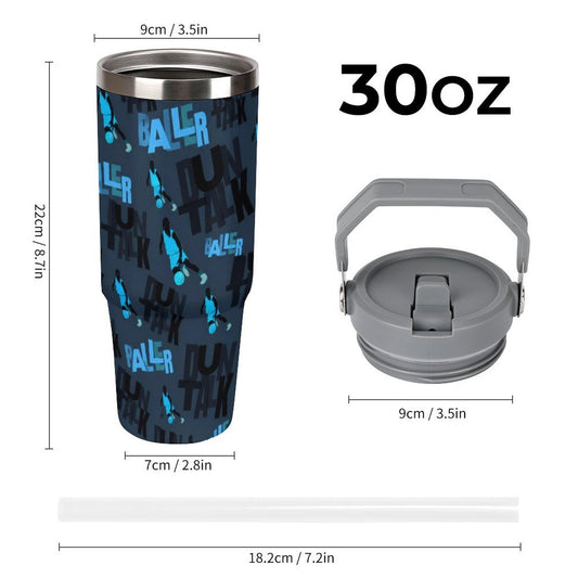 Silhouette Tumbler - Navy/Blue
