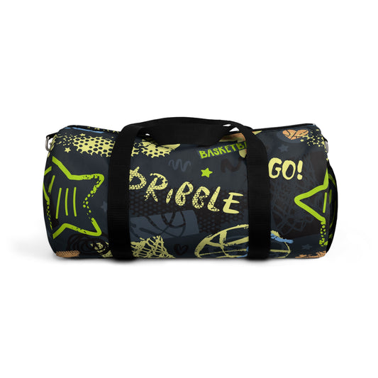 Sideline Basketball Graphic Duffle Bag