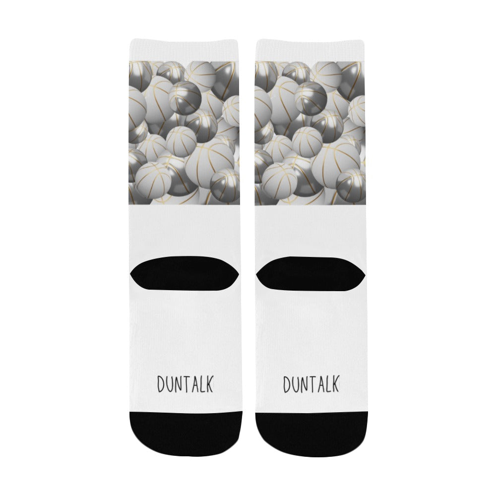 Black Top Youth Socks -6