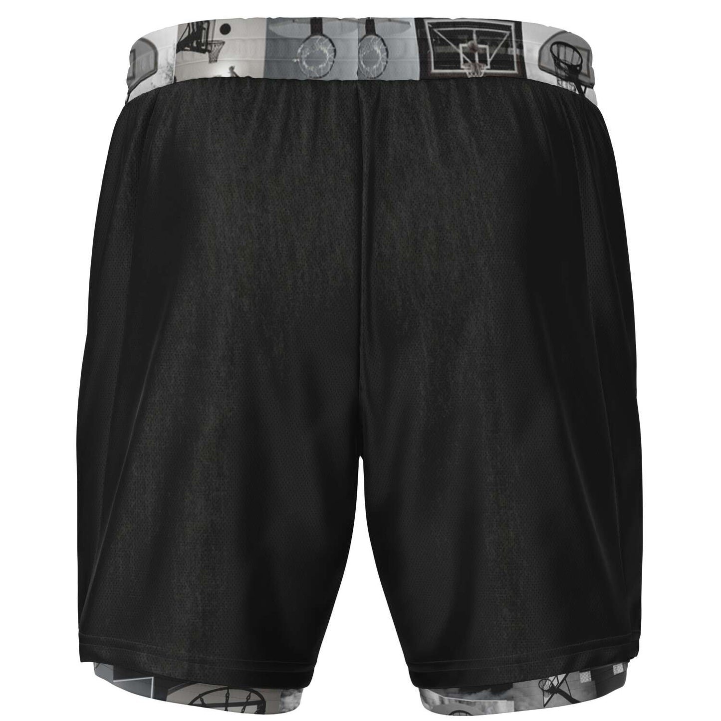 Duntalk "All Net" Men's 2-in-1 Basketball Shorts
