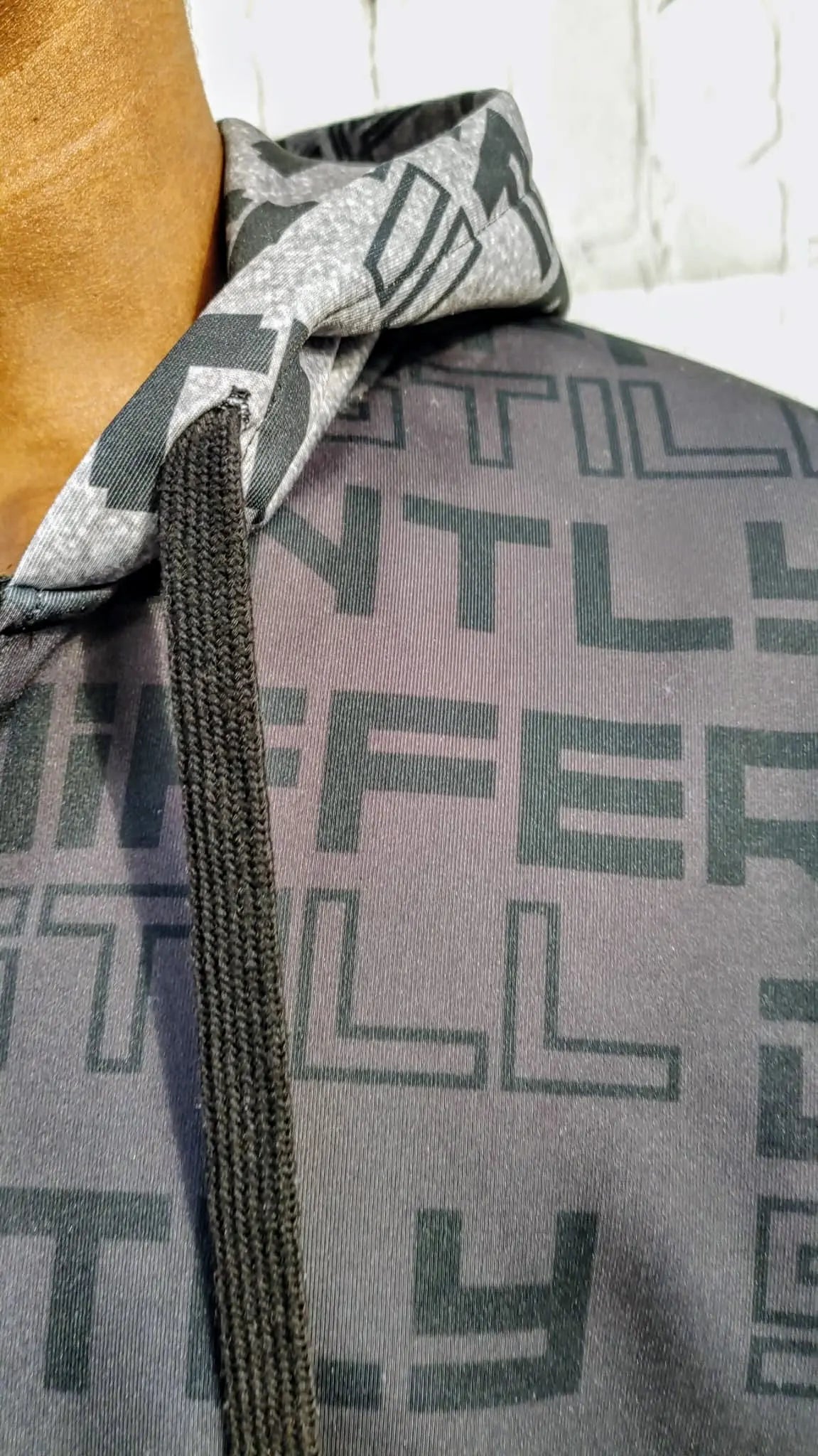 Duntalk "Differently" Zip Up Hoodie Jacket - Black Subliminator