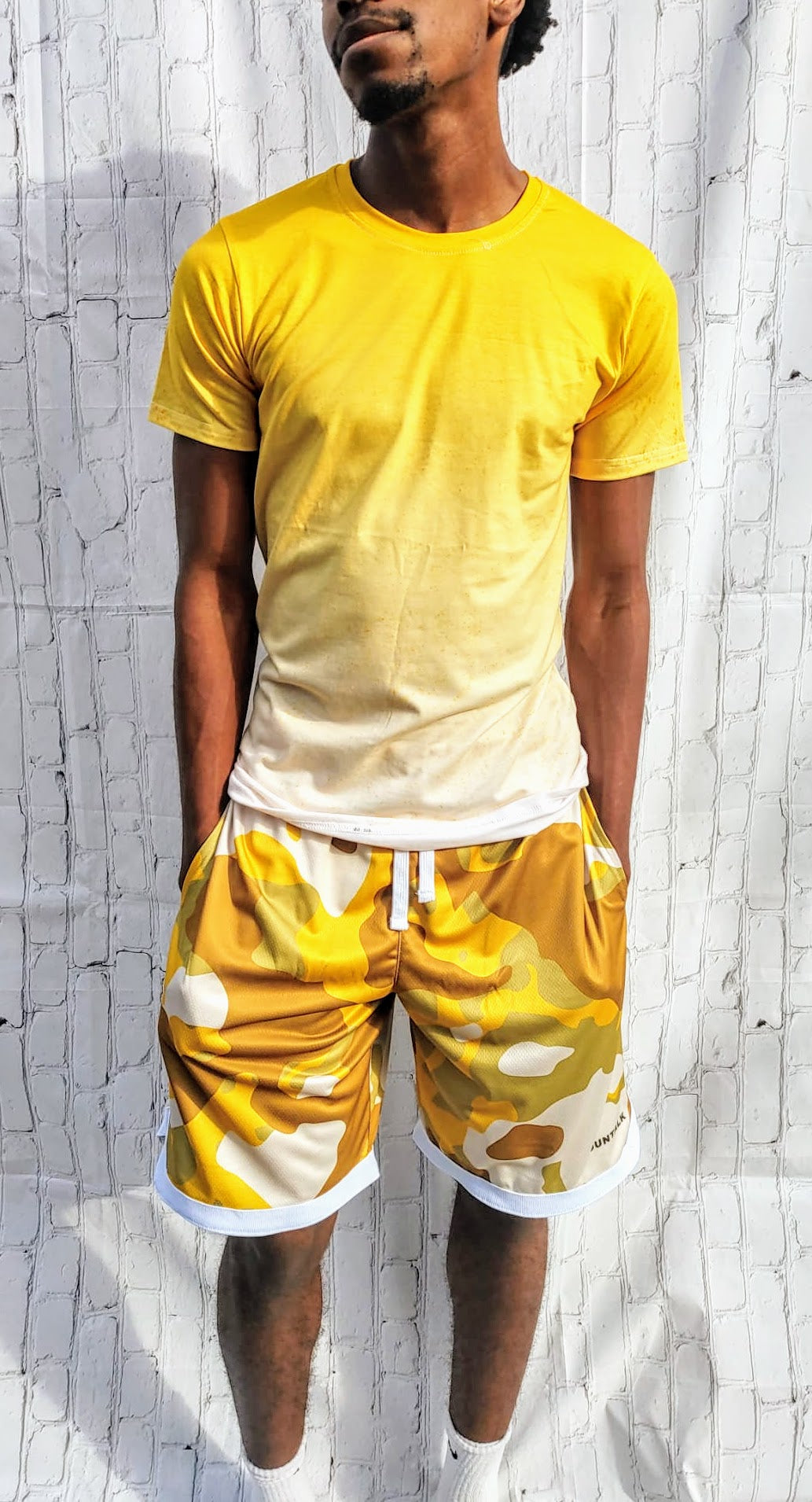 Duntalk "Bench Mob" Basketball Classic Shorts - Sand