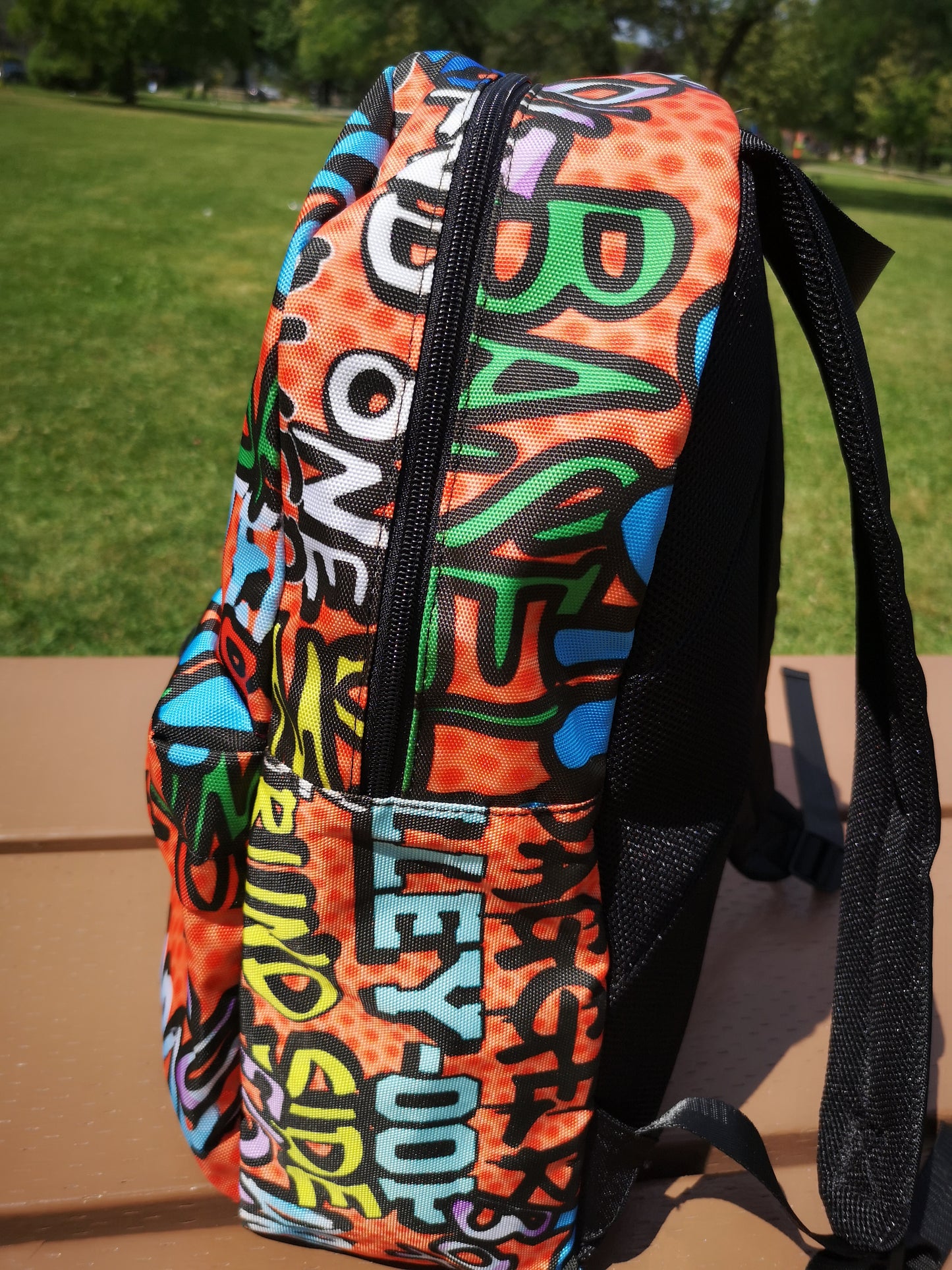 Ball All Day Graffiti Backpack - Large