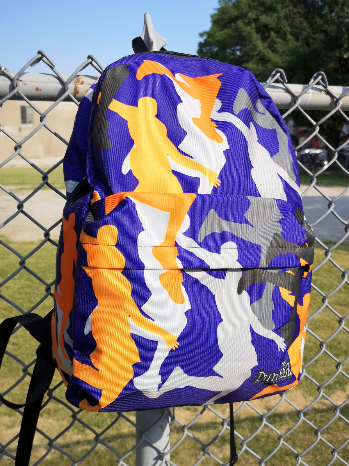 Head Top Purple Backpack - Large