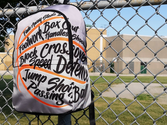 Duntalk "Ball Tactics" Basketball Backpack - Small Printify