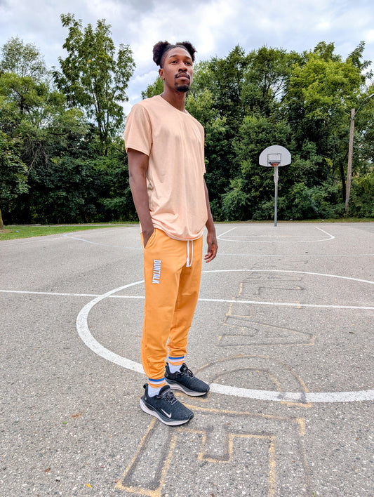 "Paint" Adult T-Shirt - Peach