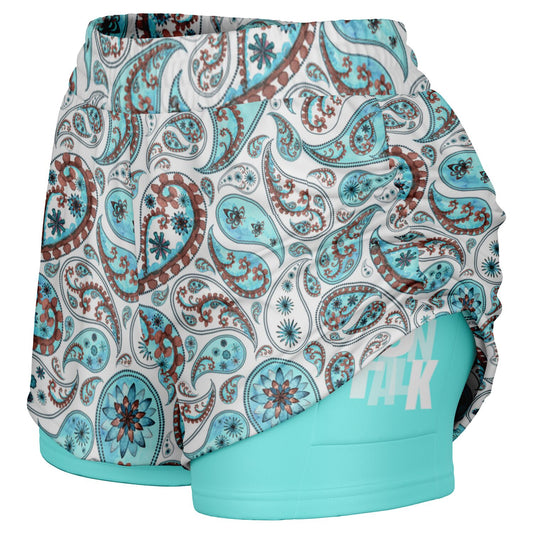 Duntalk "Heat Check" Women's 2-in-1 Shorts Subliminator