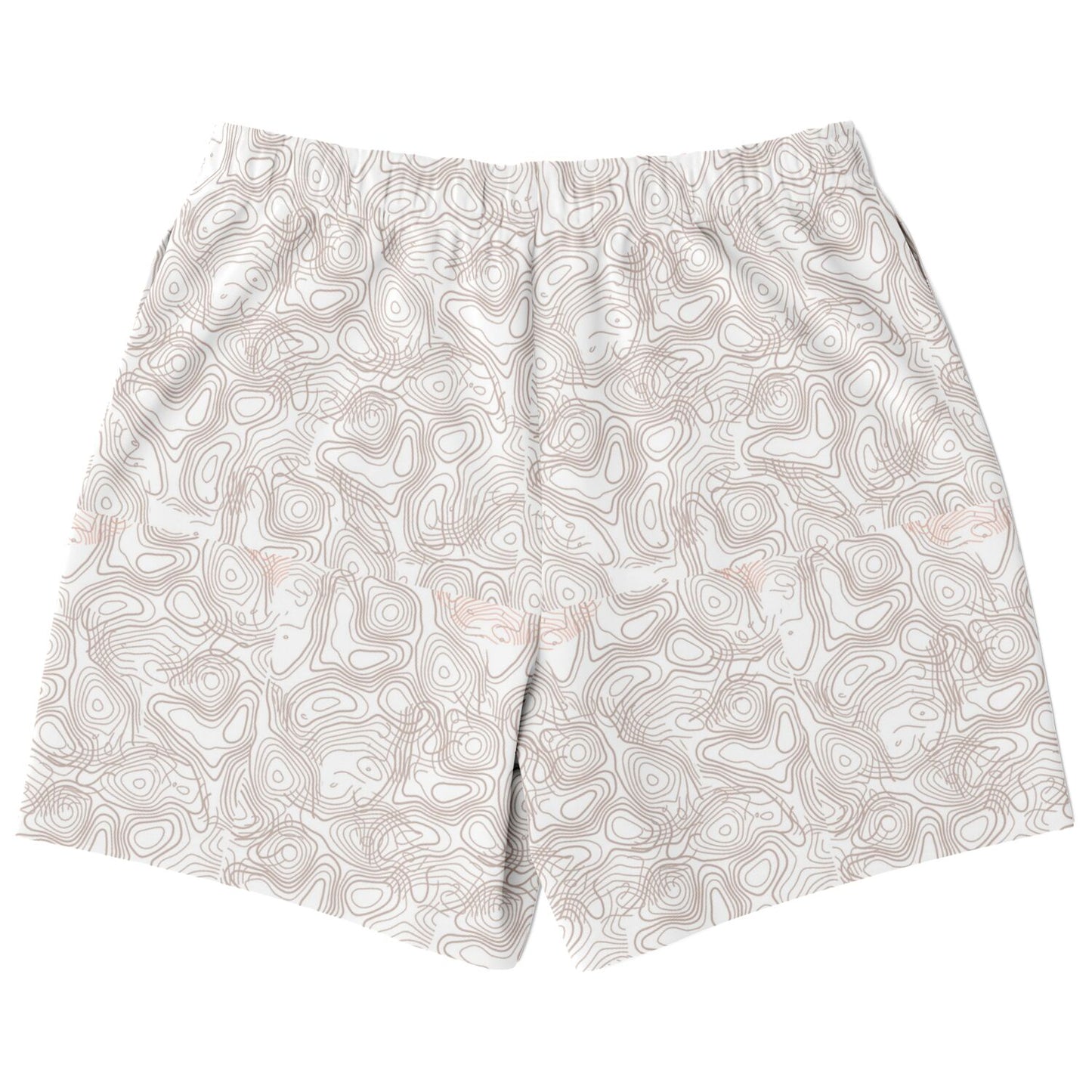 Duntalk "Splash" Basketball Mid Shorts White