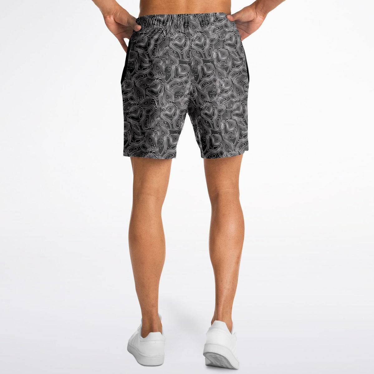 Duntalk "Splash" Basketball Mid Shorts Black Subliminator