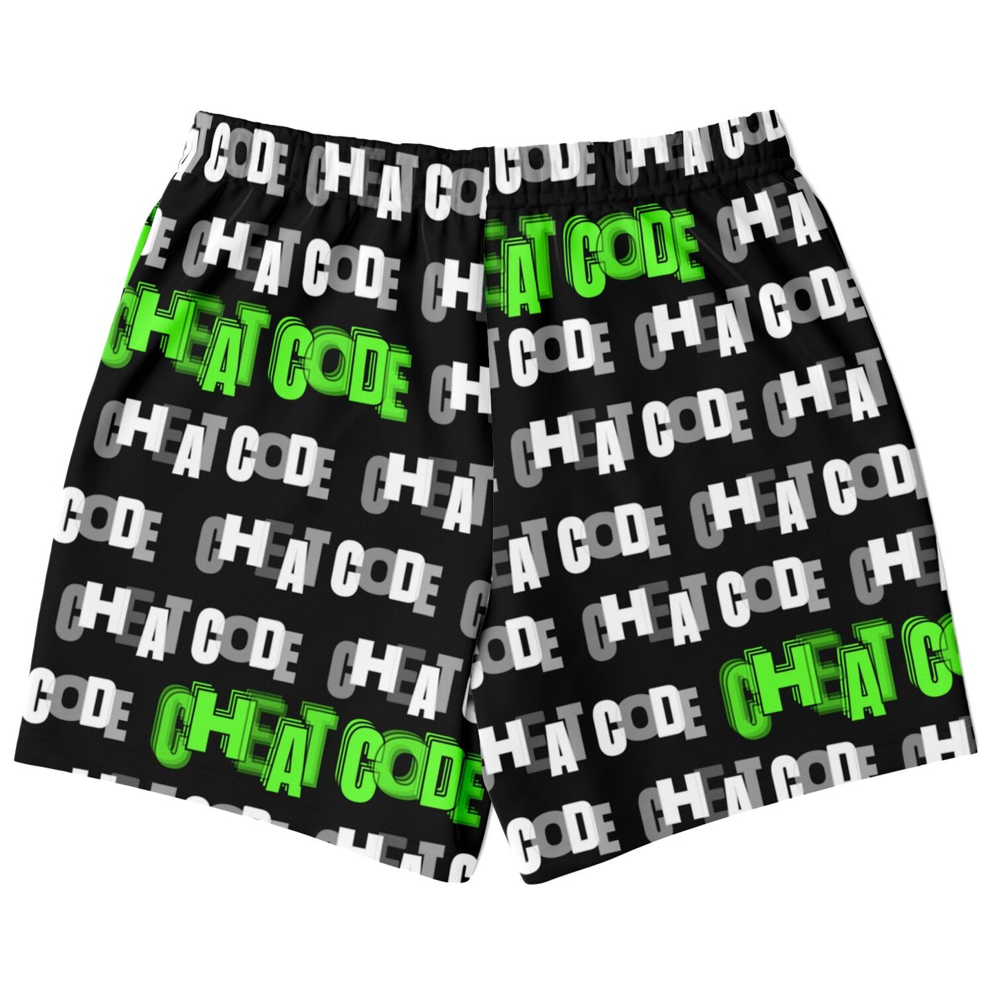Duntalk "Cheat Code" Custom Basketball Mid-Shorts - Black Subliminator