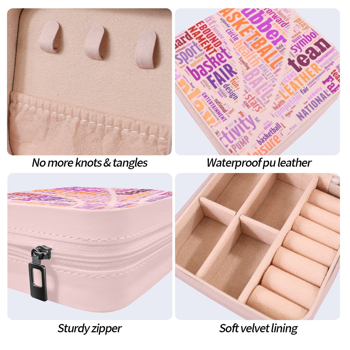 Skills Drip Lock Sports Travel Jewelry Box -1