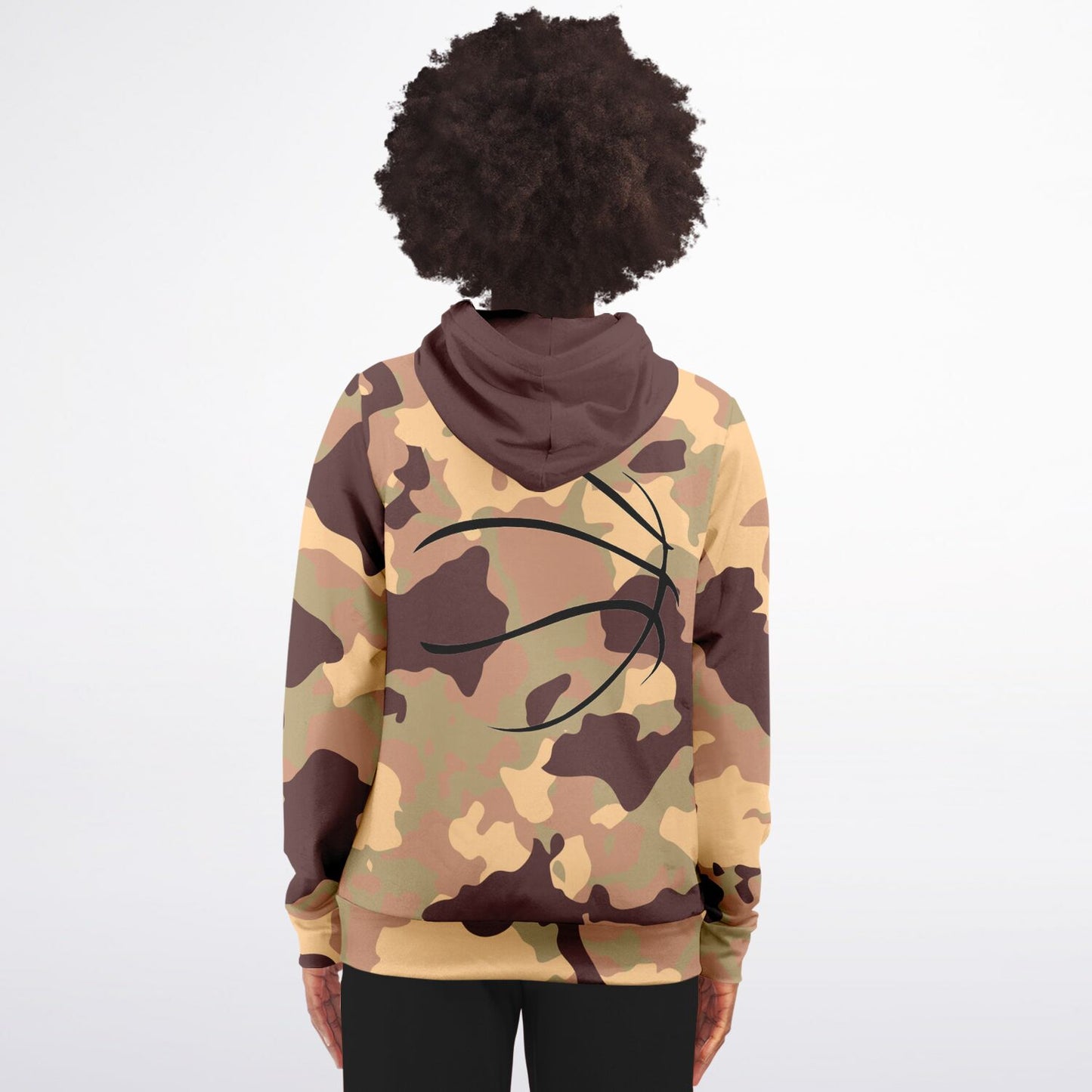 Duntalk "Bench Mob" Basketball Zip-Up Hoodie Jacket - Wine