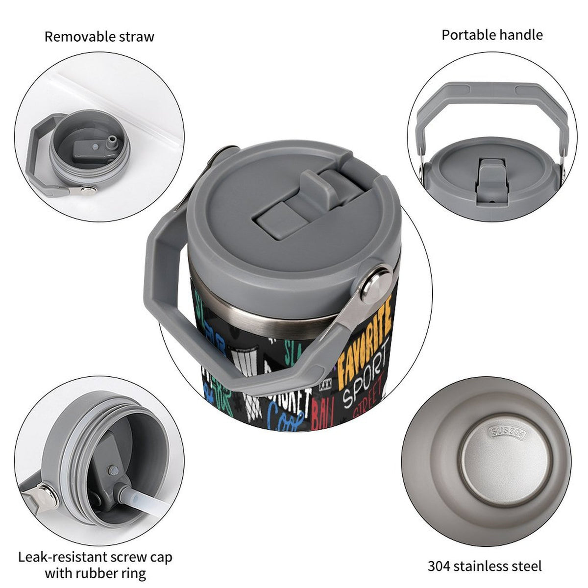 Insulated Water Bottle - Baseline