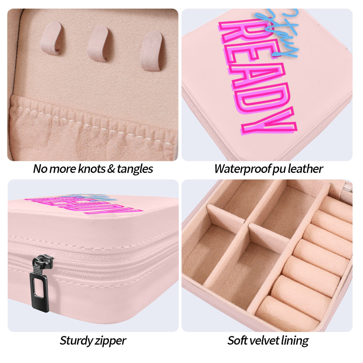Ready Drip Lock Sports Travel Jewelry Box